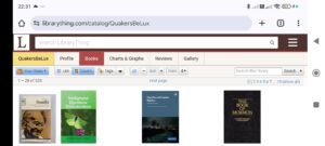 LibraryThing online library catalogue